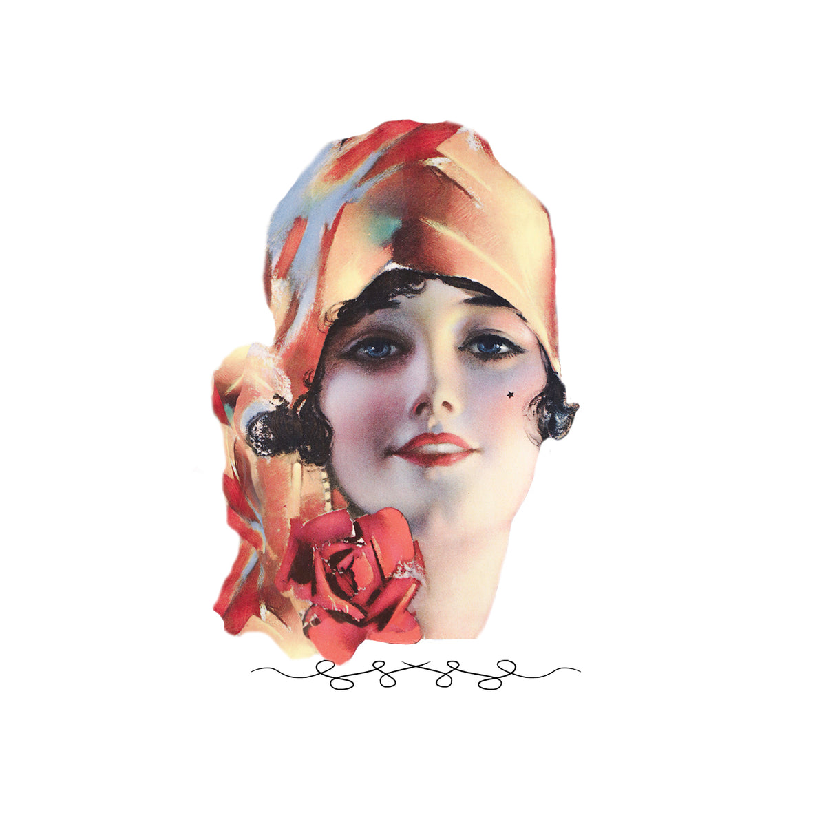 Art Deco Head Wrap Woman