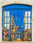 Colorful Door Print
