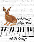 Gift Idea for Piano Student with Rabbit