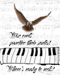 Gift Idea for Piano Student with Owl