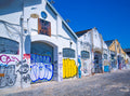 Lisbon Colorful Graffiti Art Print