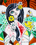 Romantic Girl Street Art